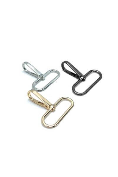 MİAPOLLO 4cm Oval Spring Hook Hanger (10 Pieces)