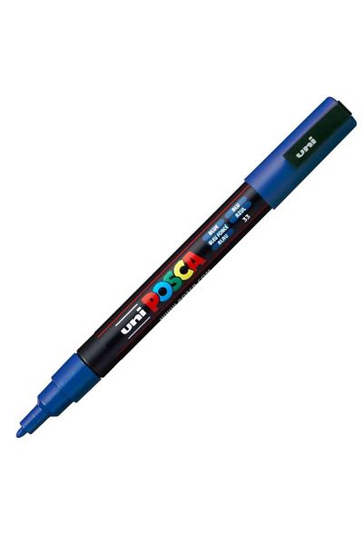 Uni Pc-3M Posca Marker - 0.9-1.3mm Blue