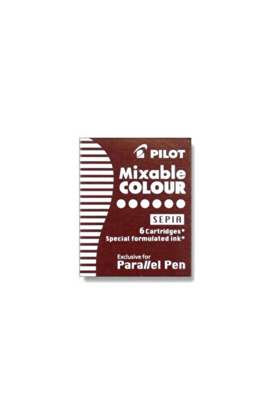 Pilot Parallel Pen Cartridge Sepia