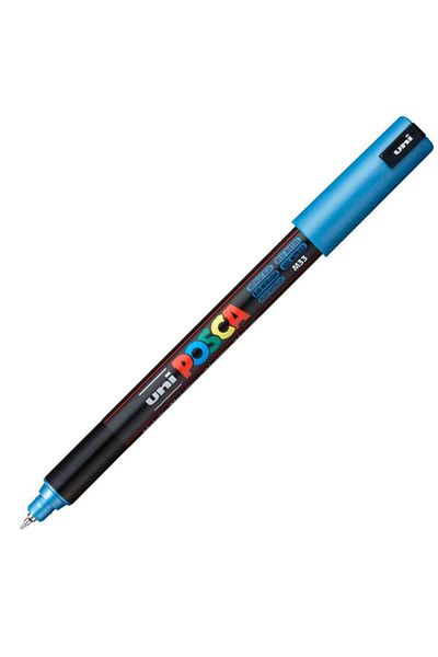 Uni 0.7mm Metallic Orange Posca Marker - Pc-1Mr