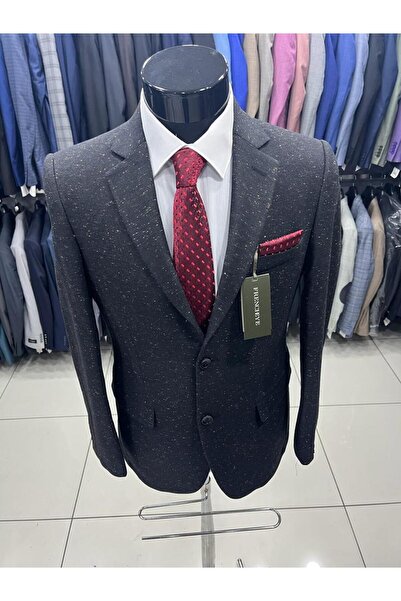 MASSARO KAŞE KIŞLIK YÜN SLIMFIT CEKET