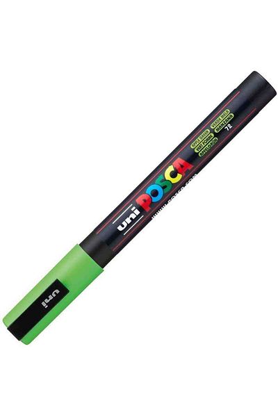 Uni Apple Green Posca Marker - Pc-3M, 0.9-1.3mm