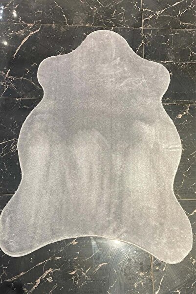 tropikal home Post Halı Peluş Tavşan Tüyü Hissi Yıkanabilir Banyo Koridor Yol...