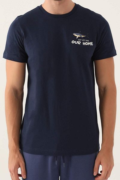 Arnetta Ανδρικό σετ πιτζάμες Navy Blue Bermuda 2995