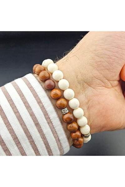 PİGADO Pigado Kuka ve Deve Kemiği 2'li Bileklik Seti