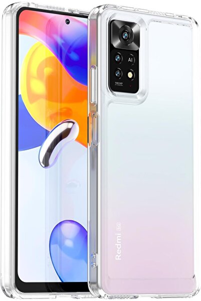 izzytech حافظة شفافة لهاتف Xiaomi Redmi Note 11s، حافظة شفافة ناعمة لهاتف Red...