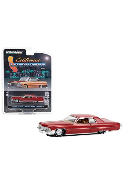 Greenlight California Lowriders 1973 Cadillac Coupe Deville 1/64 Model Araba
