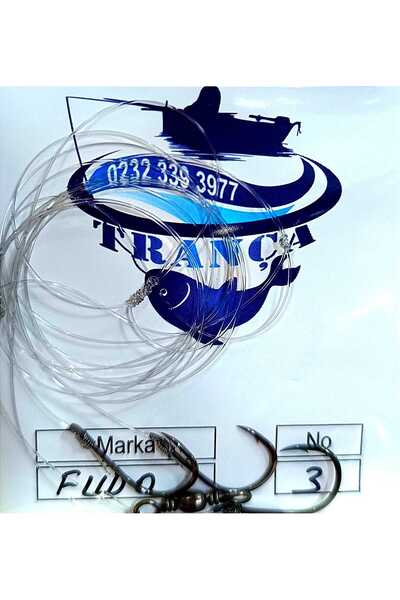 trançabalıkçılık HAZIR TAKIM 3 İĞNELİ 5 ADET FUDO 1001