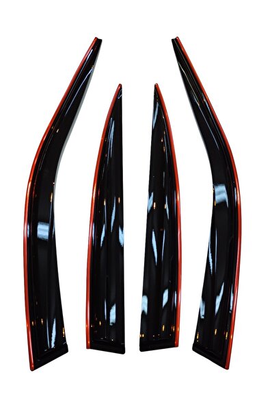 BALP Renault 19 Kırmızı Kromlu Cam Rüzgarlığı