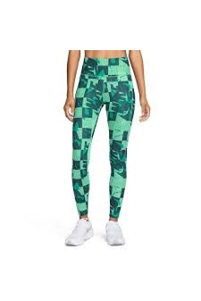 Nike Dri-Fit Epic Fast Graphic Mid-Rise Running Kadın Tayt dq6310-369