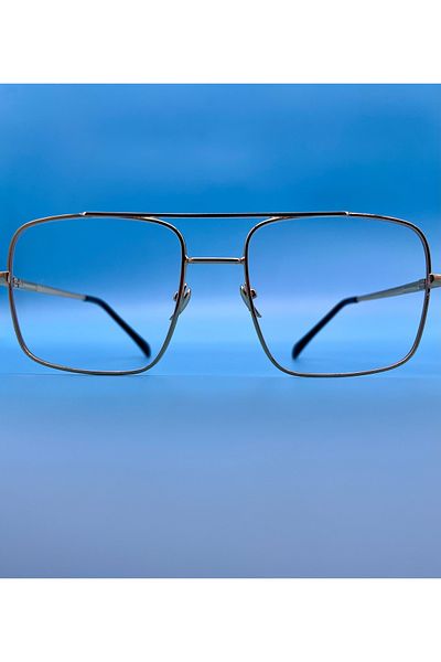Block Blue Blue Light Protected, Pilot Model Gold, Numberless Glasses