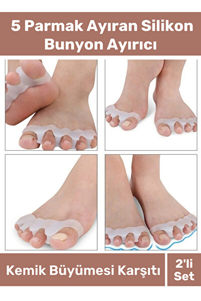 Nightwatchers Kemik Büyümesi Karşıtı Şekil Bozukluğu Önleyici Ayak 5 Parmak A...