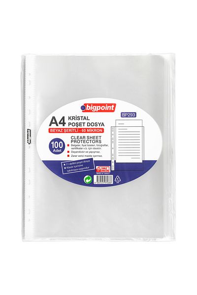 Bigpoint Bag File Crystal 60 Micron 500 Pack
