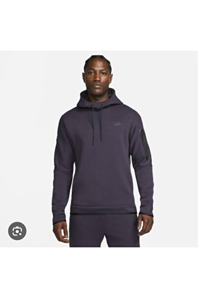 Nike Sportswear Tech Fleece Pullover Hoodie Erkek Sweatshirt DD5174 540