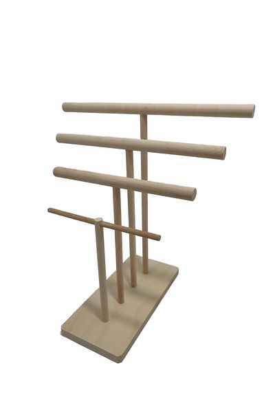 Wooden Bird Wooden Jewelry and Necklace Stand
