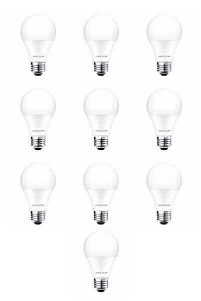 gecem 9w 6000k E27 Led Ampul Gecem (10 ADET)
