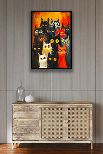 Nod Stilski drveni mačka sto - estetski model za uređenje dnevne sobe, salona...