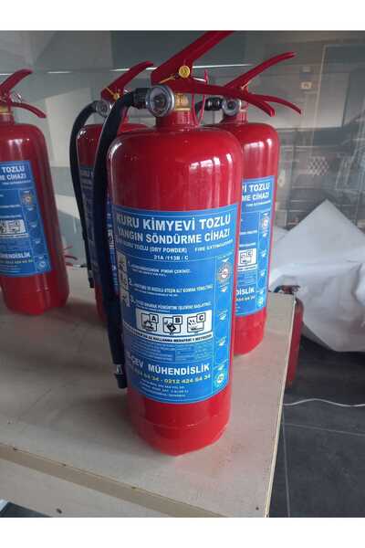 İS-ÇEV EKO KURU KİMYEVİ TOZLU YANGIN SÖNDÜRÜCÜ TÜP