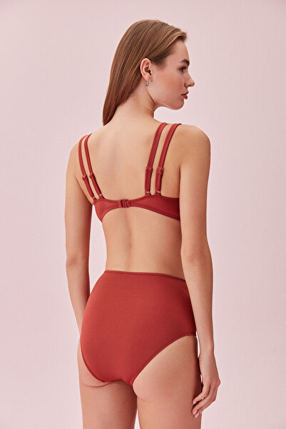 SUWEN Yüksek Bel Kemerli Bikini Alt