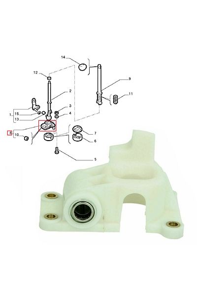 Behin Dizayn FIAT Siena Shift Arm Bushing C-513 Transmission 1997-20027085737
