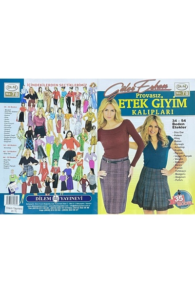 Güler Erkan Provasız Dikiş Kalıpları Dergisi
