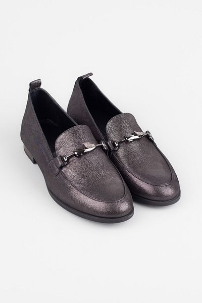 Mammamia Pantofi oxford casual din piele naturală cu detaliu cu fundă
