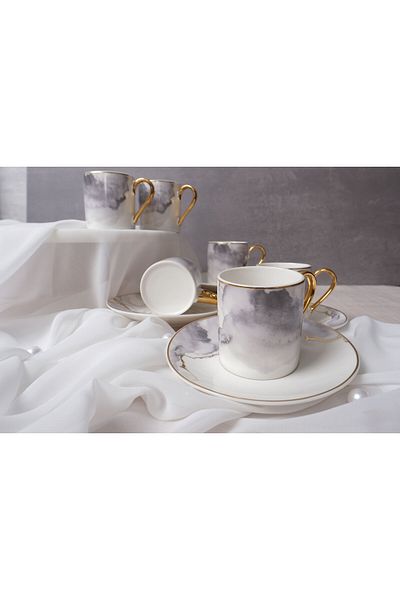 Koch Collection M7083 - 8 VISTA 6-PERSON DECORED CUP SET