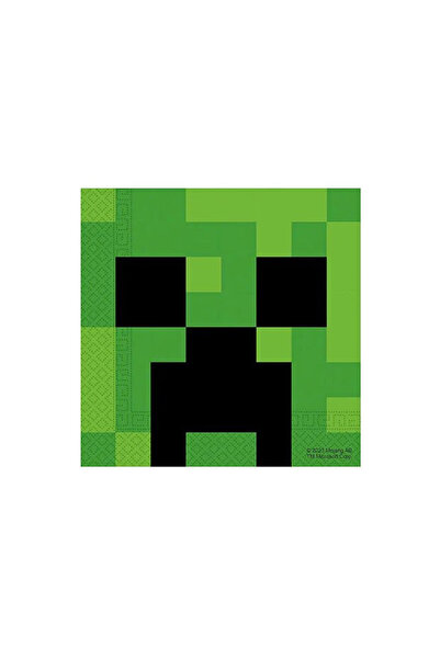 Festivall Party Shopping Minecraft Kağıt Peçete 33x33 20'li