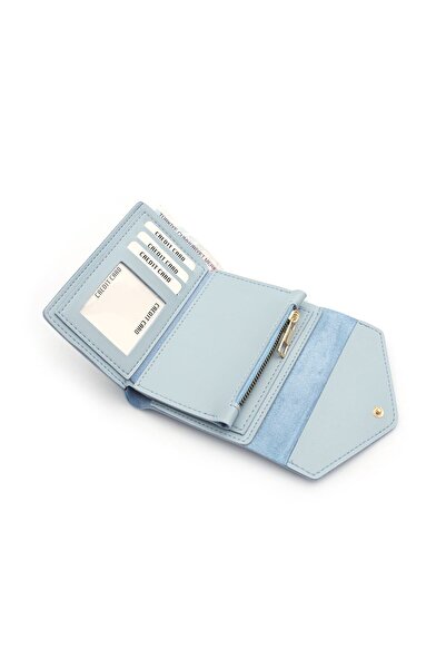 Womancraft Women's Wallet Baby Blue Hand Wallet Bag Accessory