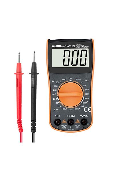 Wellhise Modalist Vc830L Measuring Instrument Multimeter Avometer New Desinger 744636