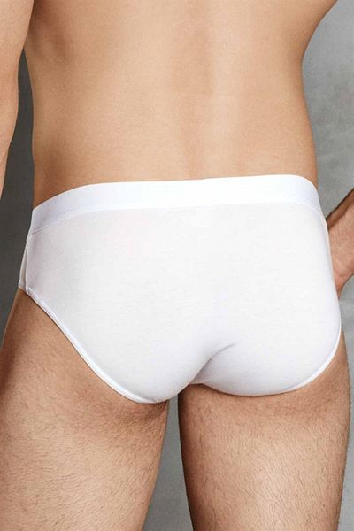 Doreanse Men's Very Thin and Elegant Cotton Fabric Plus Size Briefs-slip 1015p