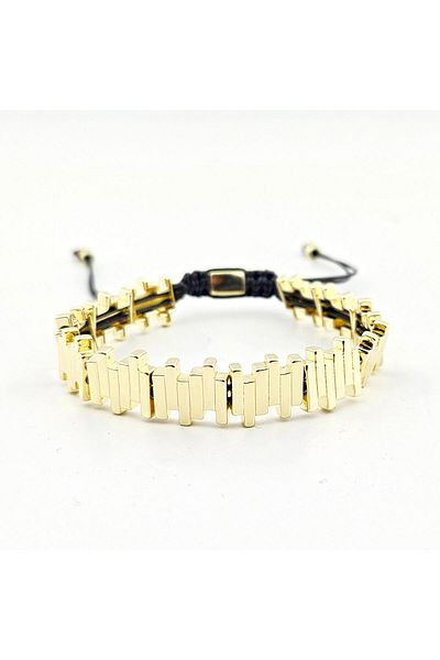 PİGADO Pigado Stainless Steel Adjustable Unisex Bracelet