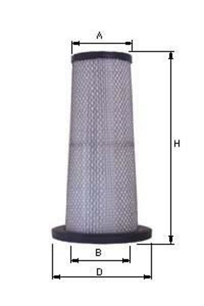 Şampiyon Filtre Liebherr R/A 900 Serie Excavator Air Filter (CR 0146 Inner Filter)