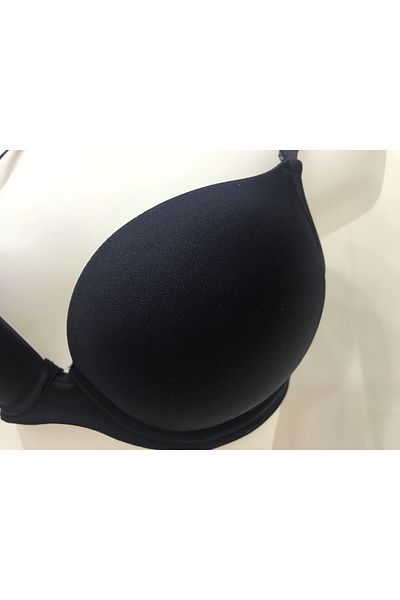 Le Jardin Sutien magic pentru femei, albastru bleumarin, mărimea 2, cu susținere dublă, micro-acoperită 7033