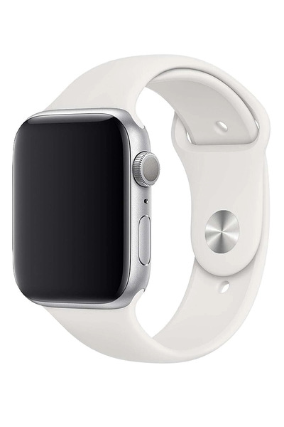 mimtec Apple Watch 4 5 6 7 8 9 10 Se 44 45 46 49mm Kordon Kayış 3 Adet Bileklik Klasik Kaliteli Silikon