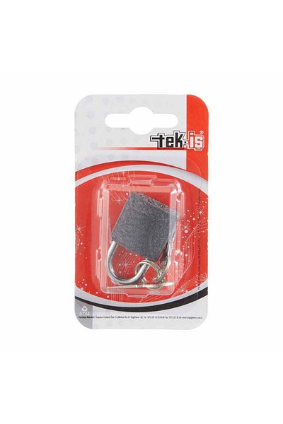 ASTERA Single-Business524164 Padlock Gray Cast, Gray, 25mm