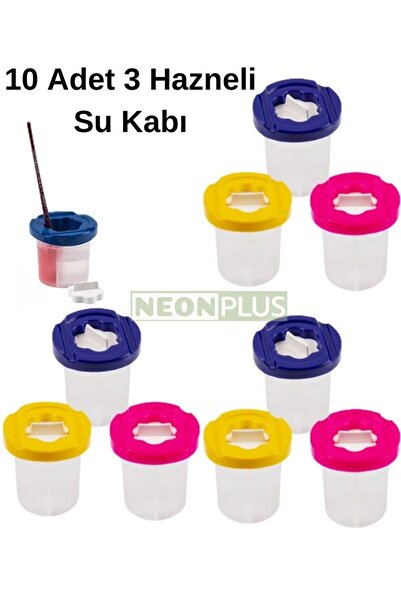 NEON PLUS Su kabı 10 Adet Karışık Renk Gönderim