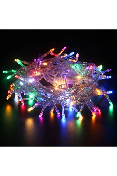 Genel Markalar 100 Ledli 10 Metre Fişli Rgb 8 Fonksiyonlu Dekor Lambası Nişan...