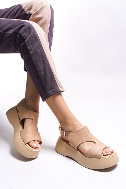 Riccon Dámské sandály Syelhona0012802 Nude Suede