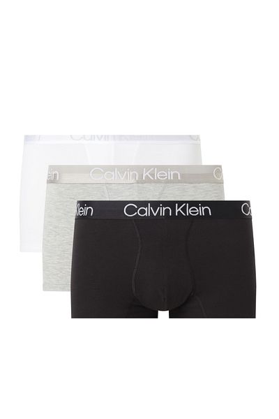Grey and white calvin klein boxers hotsell