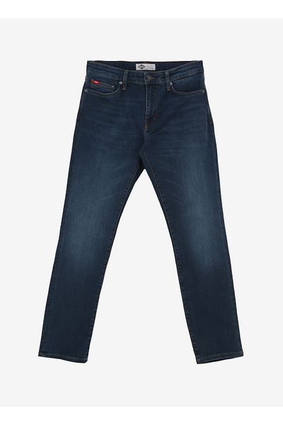 Lee Cooper بنطال جينز رجالي بقصة ضيقة بخصر عادي 242 LCM121030 جاغر رونس بروكين