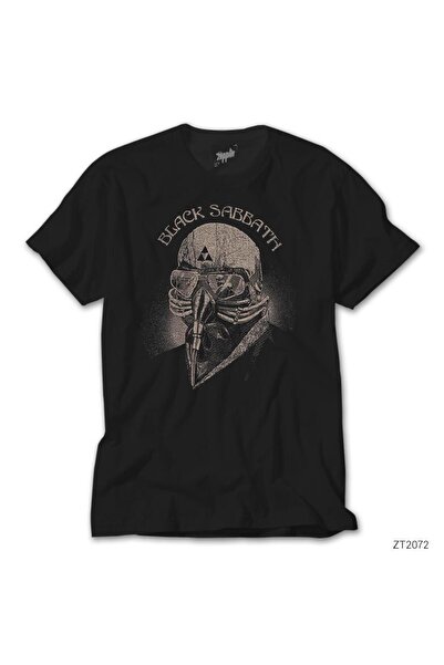 Z zepplin Tricou negru clasic Black Sabbath