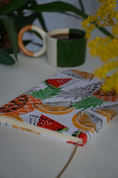 CoNotes A5 (15X21Cm) - Set of 2 Hard Cover Thread Stitching Checked Notebook