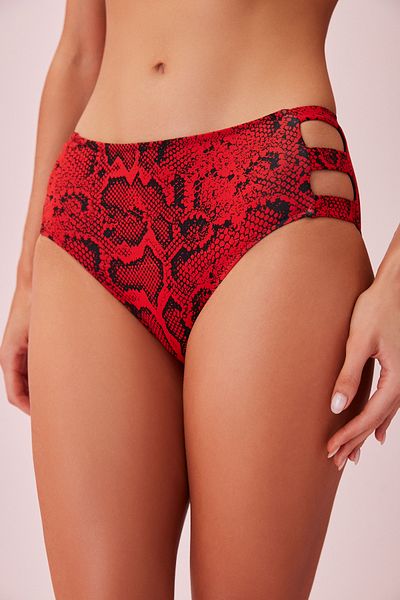 SUWEN Bikinihose mit seitlichen 3 Streifen