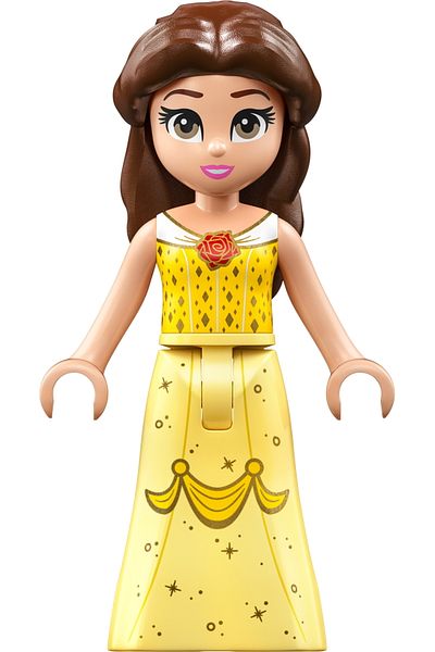 LEGO شخصية مصغرة شخصية ديزني الأميرة الجمال والحيوان الأميرة بيل الجميلة والقبيحة