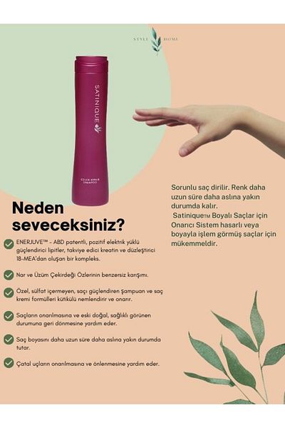 Amway Satinique™ Repairing Dyed Hair Shampoo
