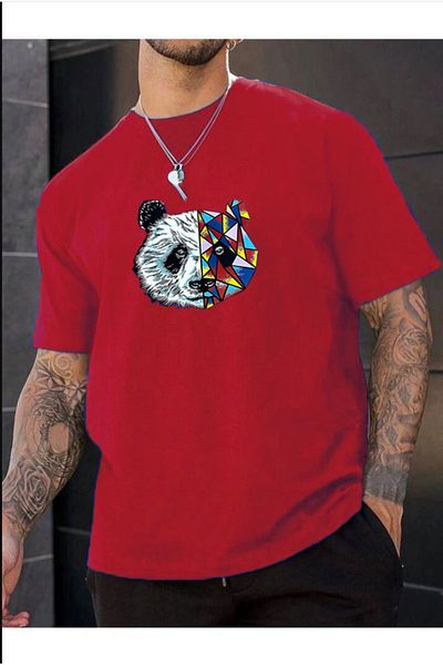 Medinenur Panda Printed Unisex T-shirt