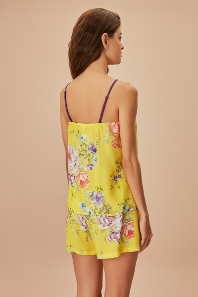 SUWEN Yellow Şort Takımı