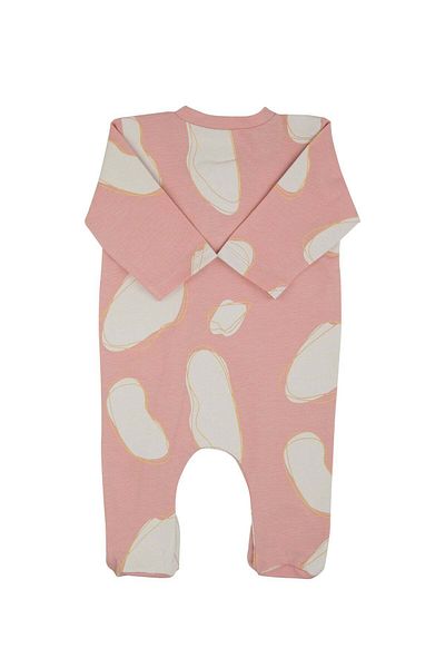 Jrmori Cloud Printed Zippered Jumpsuit