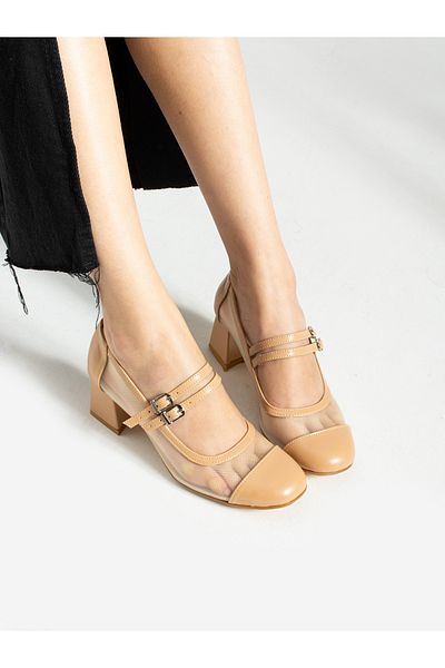 Alemdar Shoes Дамски обувки на ток от норка CASEY